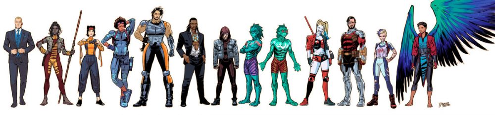 Suicide Squad, character design di Bruno Redondo