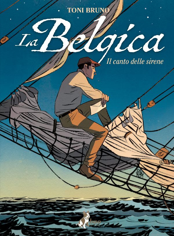 La Belgica vol. 1: Il canto delle sirene, copertina di Toni Bruno