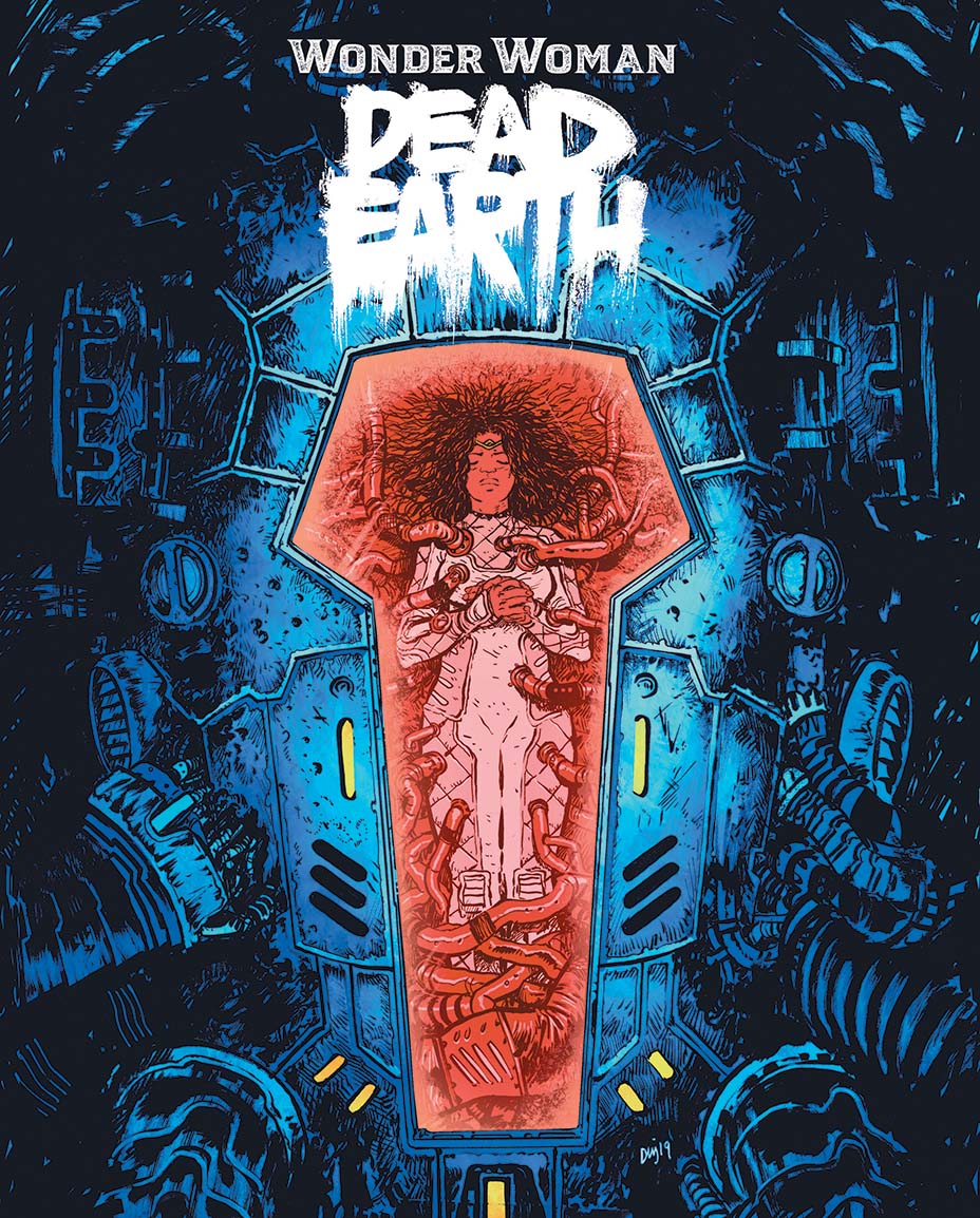 Wonder Woman: Dead Earth #1, copertina di Daniel Warren Johnson