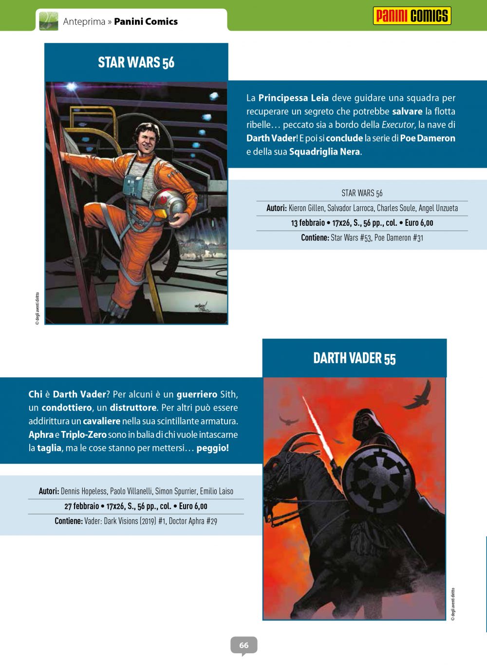 Star Wars su Anteprima