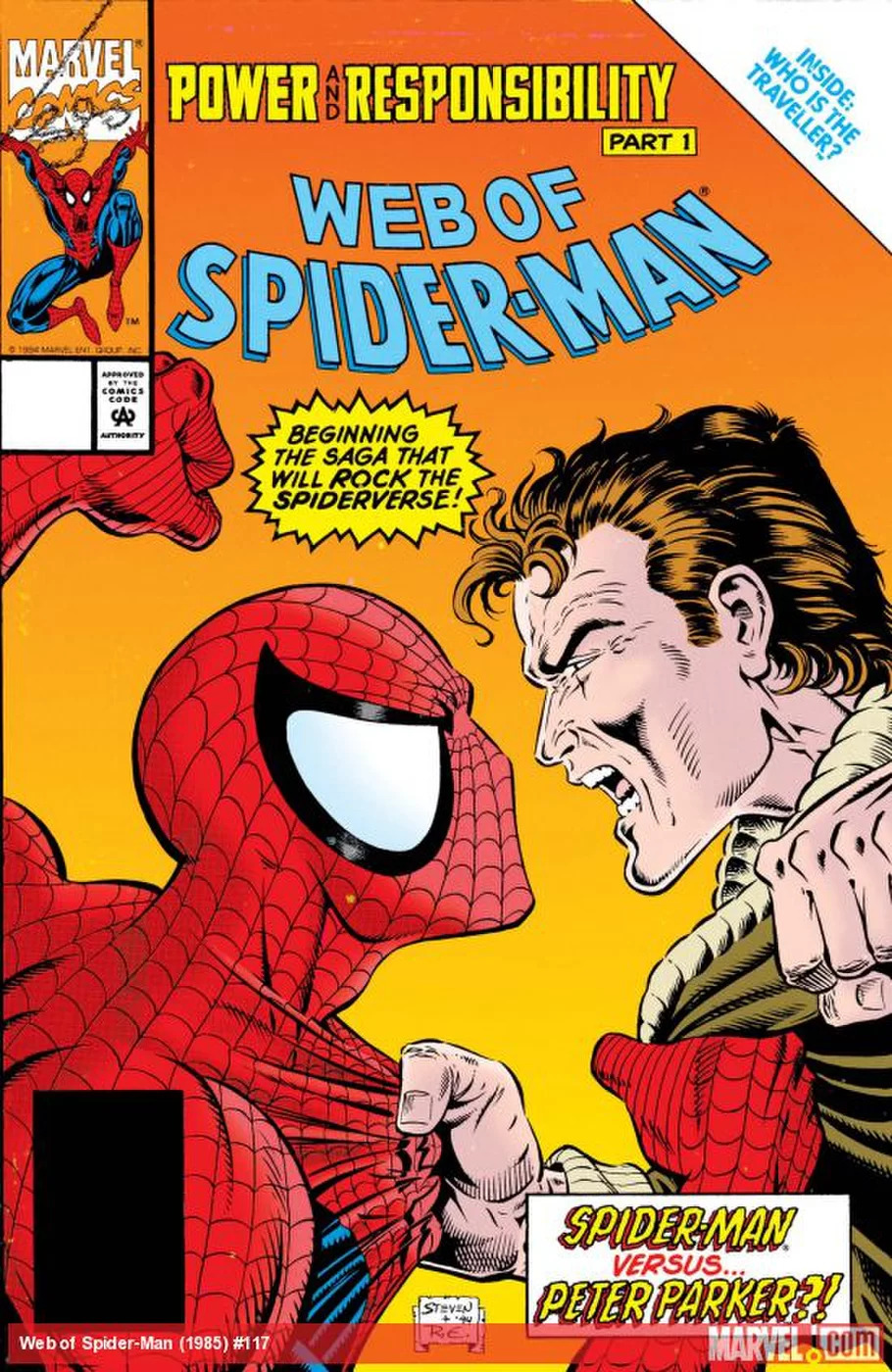 Web of Spider-Man #117, copertina