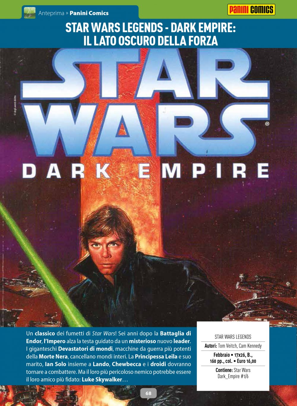 Star Wars su Anteprima