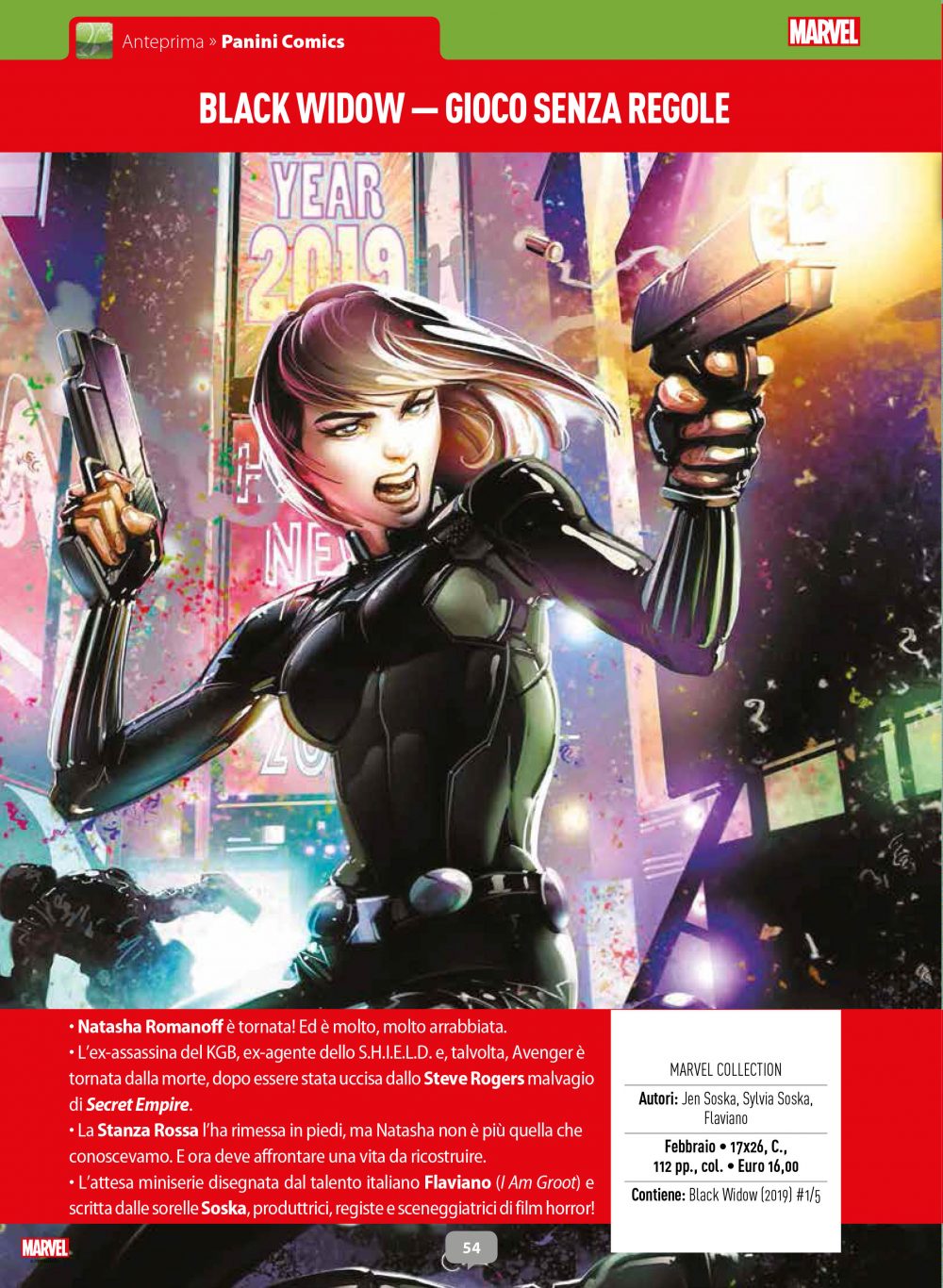 Black Widow: Gioco senza regole su Anteprima