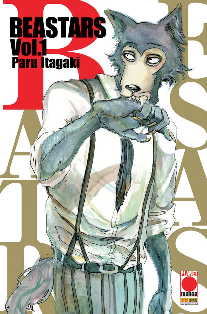 Beastars 1, copertina di Paru Itagaki