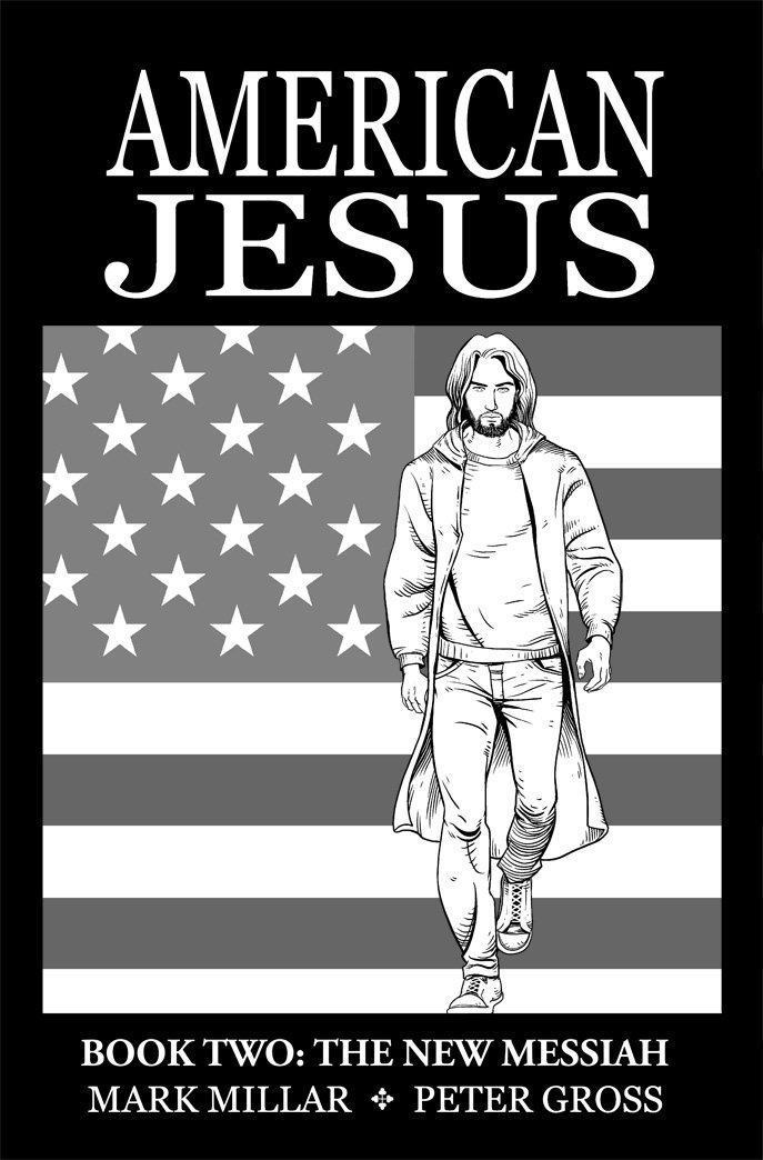 American Jesus - The New Messiah #1, copertina di Peter Gross