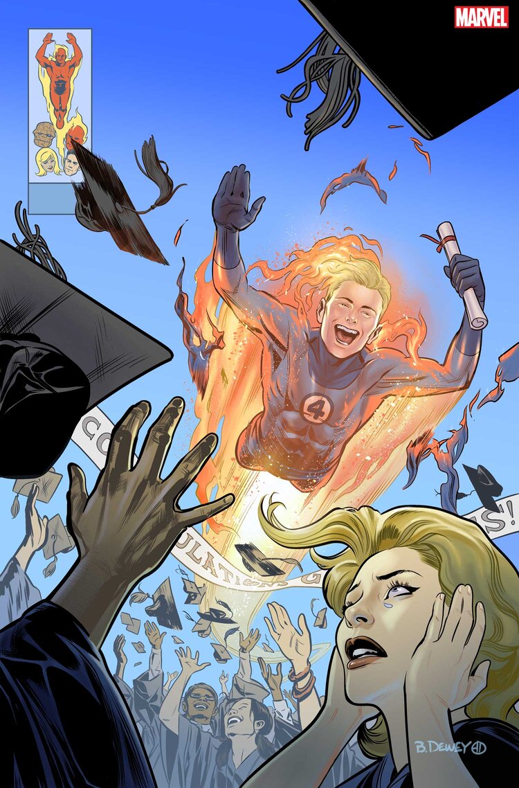 Fantastic Four: Marvels Snapshot #2, variant cover di Benjamin Dewey