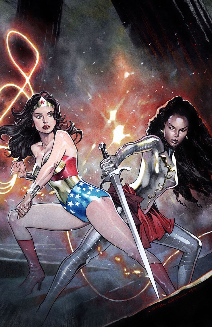 Wonder Woman #750, variant cover di Olivier Coipel