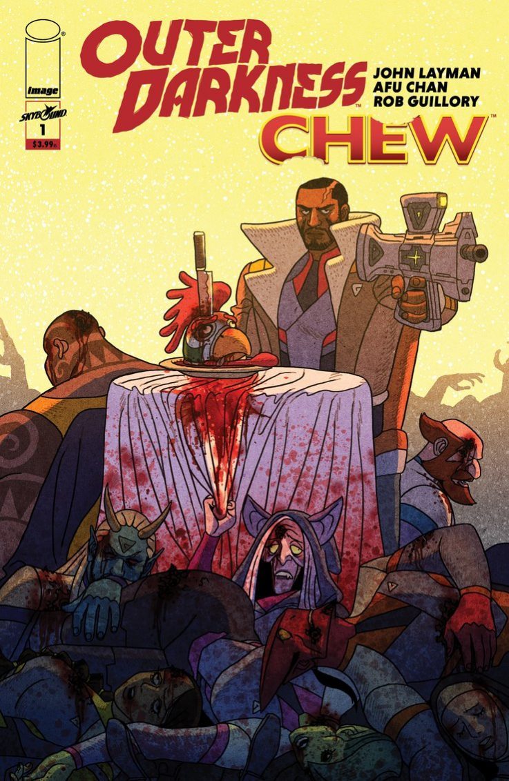 Outer Darkness/Chew #1, variant cover di Afu Chan