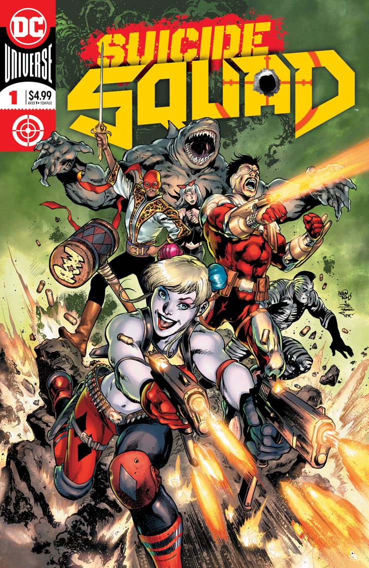 suicide Squad #1, copertina di Bruno Redondo