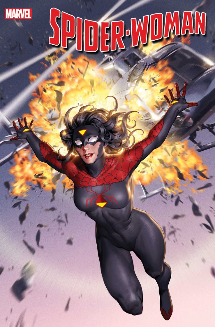 Spider-Woman #1, copertina di Junggeun Yoon