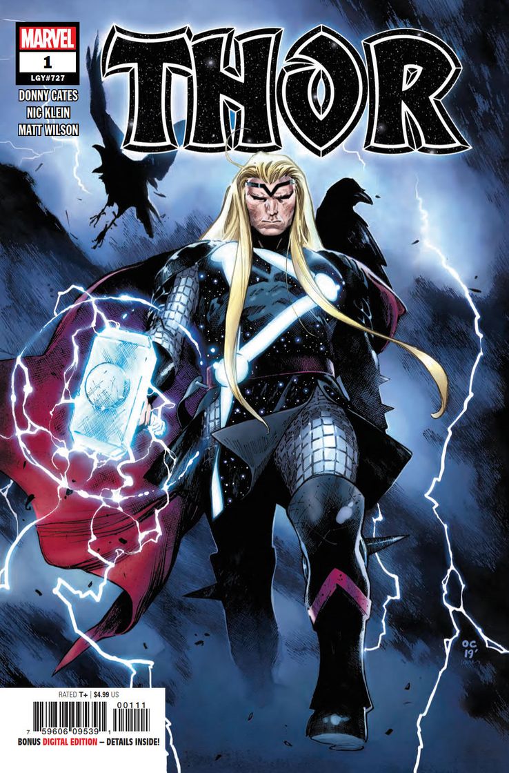 Thor #1, copertina di Olivier Coipel