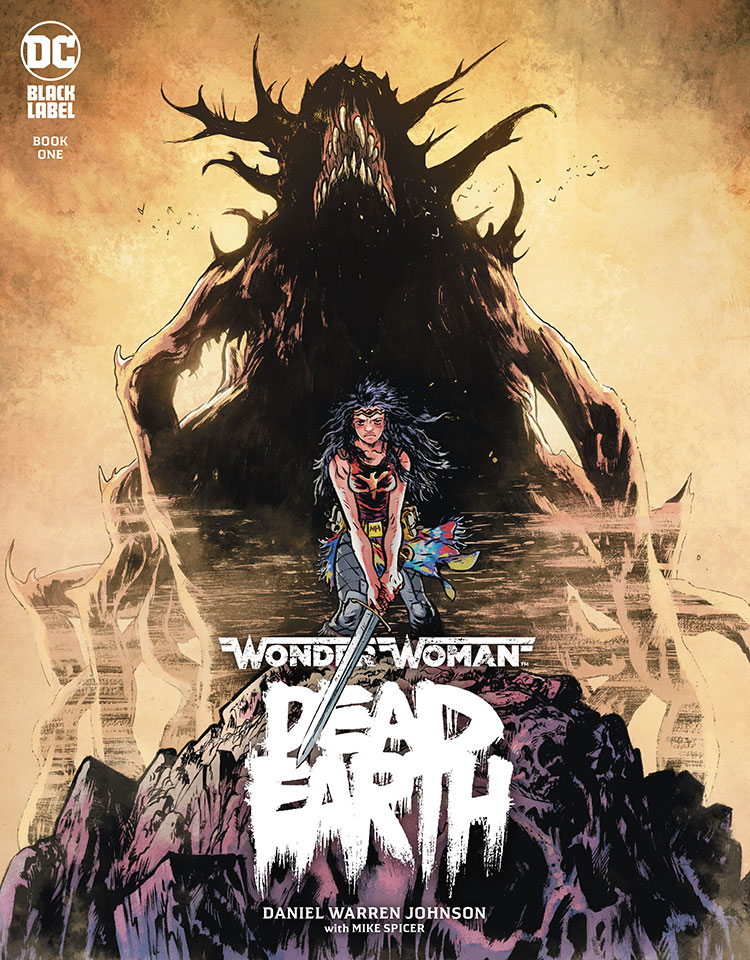 Wonder Woman: Dead Earth #1, copertina di Daniel Warren Johnson