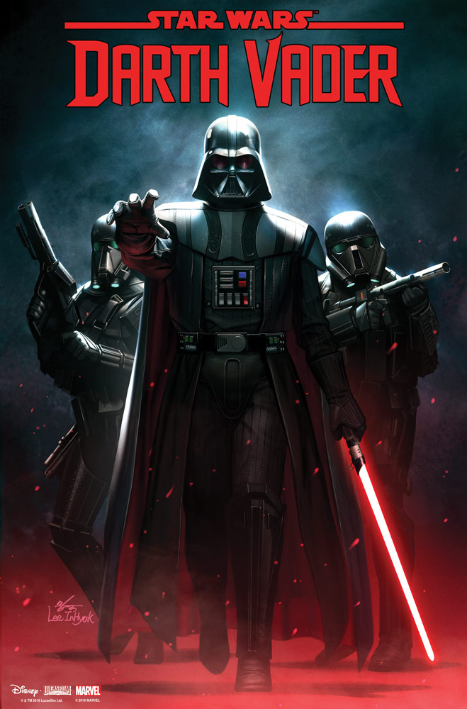 Darth Vader #1, copertina di InHyuk Lee