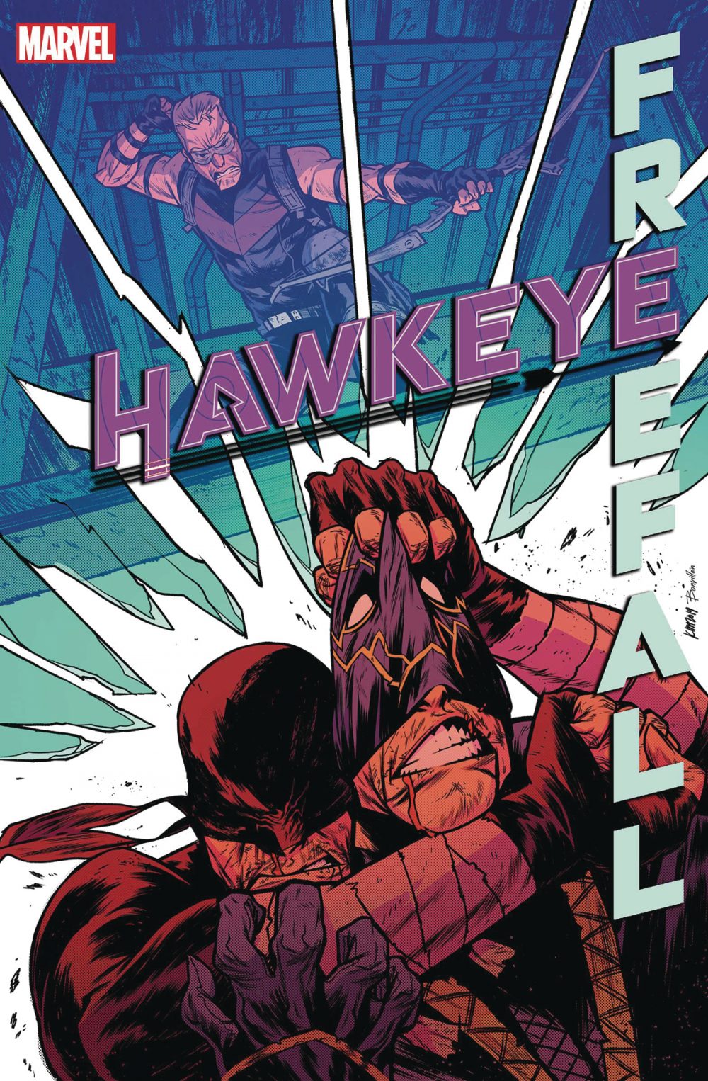 Hawkeye: Freefall #4, copertina di Kim Jacinto