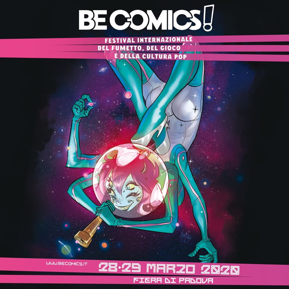 Be Comics! 2020, locandina di Mirka Andolfo