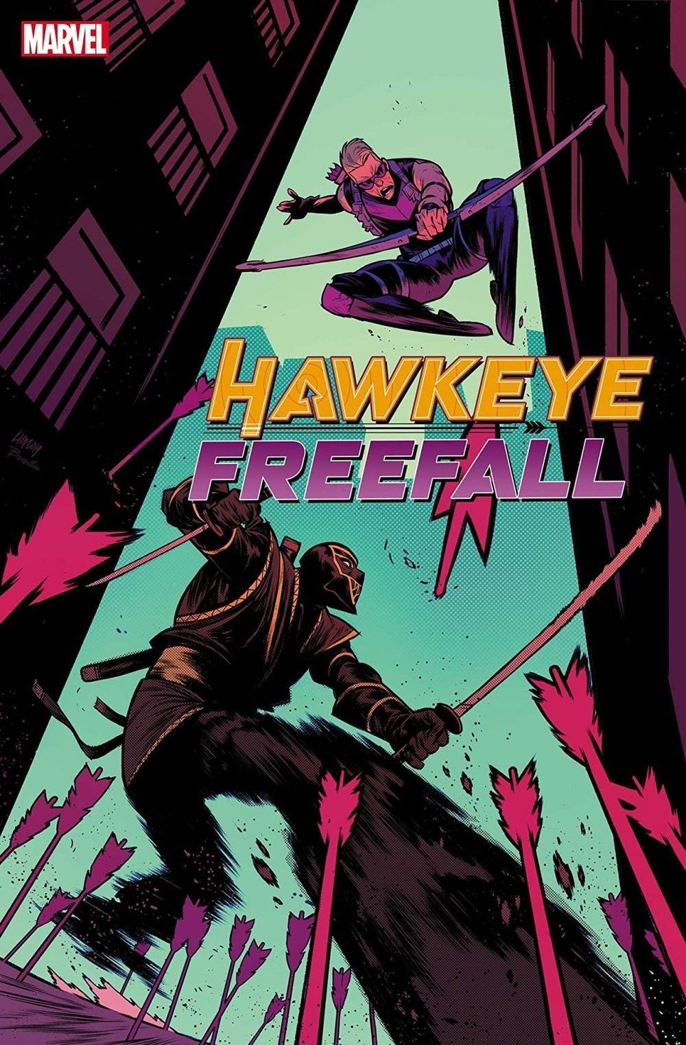 Hawkeye: Freefall #2, copertina di Kim Jacinto