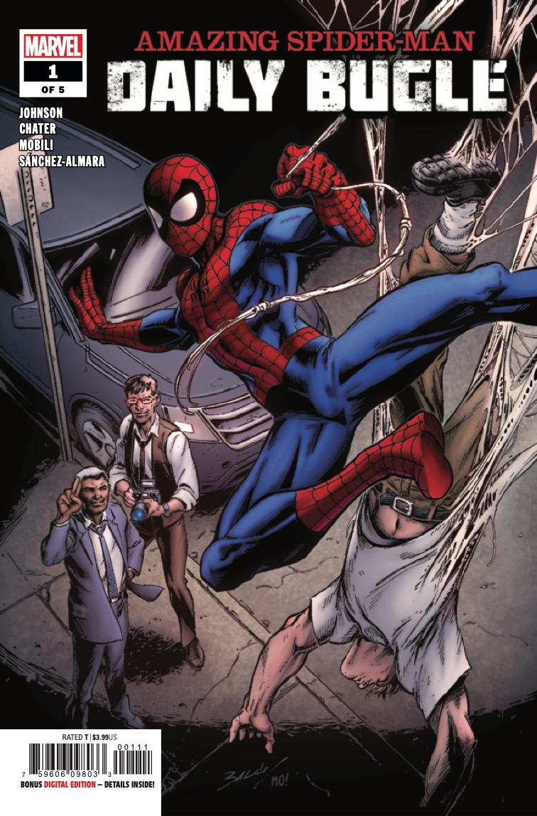 Amazing Spider-Man: Daily Bugle #1, copertina di Mark Bagley