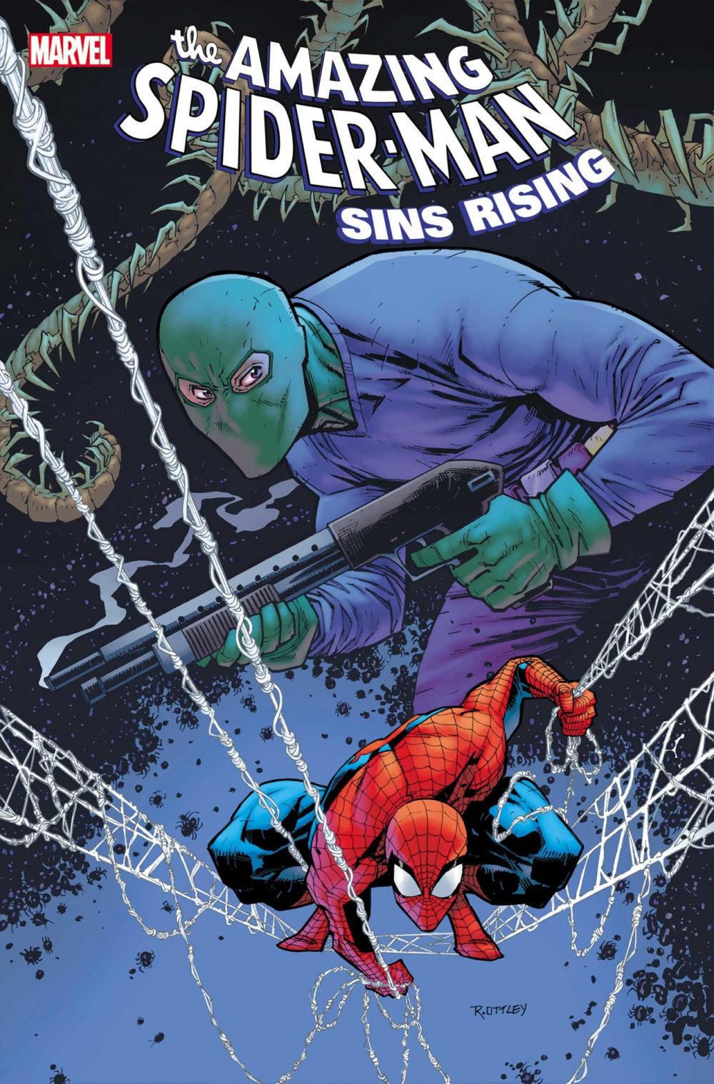 Amazing Spider-Man: Sins Rising Prelude #1, copertina di Ryan Ottley