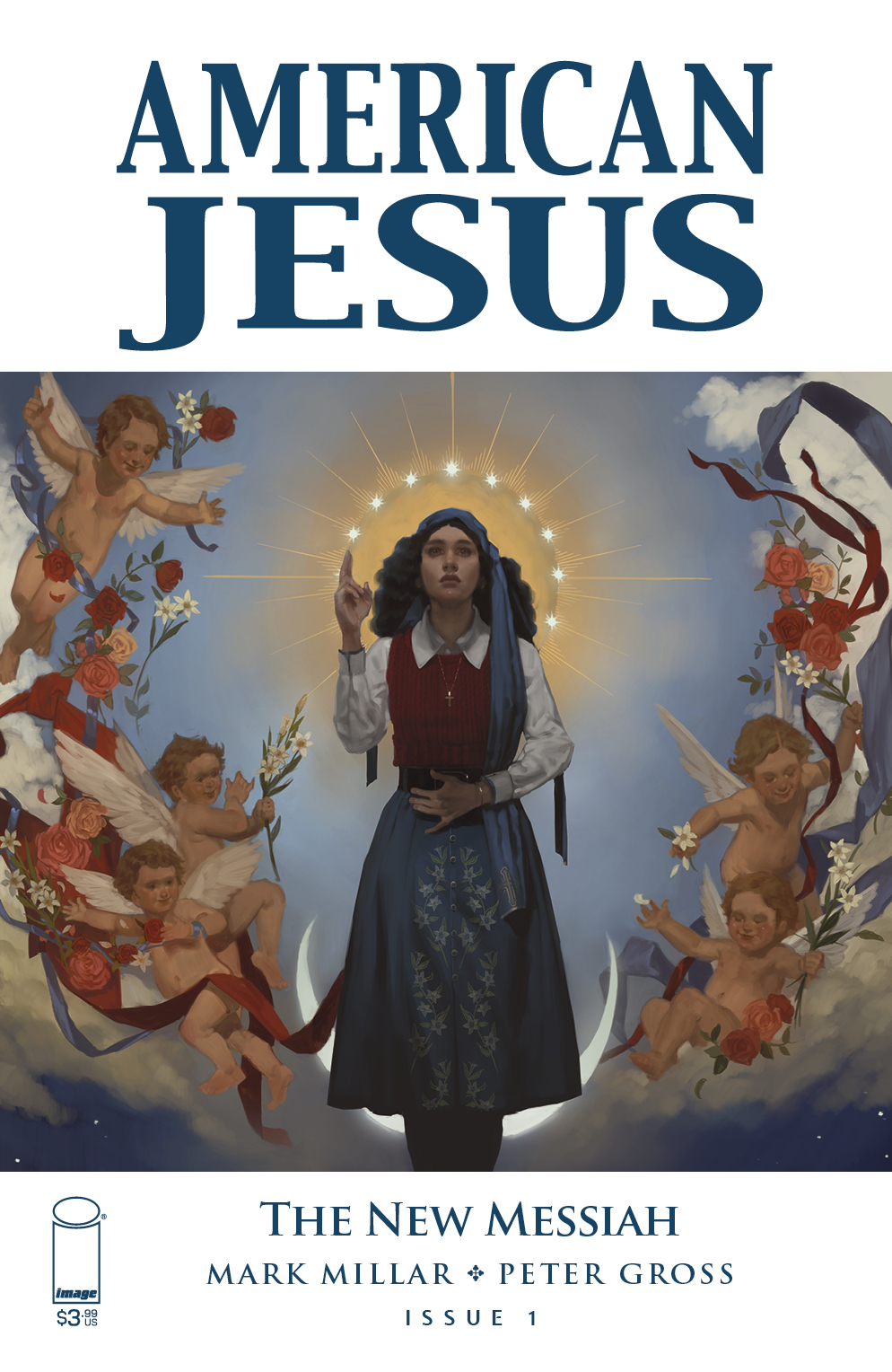 American Jesus: Book Two - The New Messiah #1, copertina A di Jodie Muir