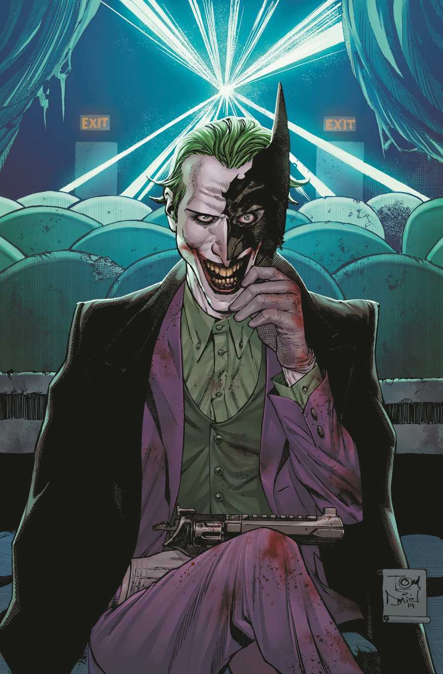 Batman #93, copertina di Tony Daniel