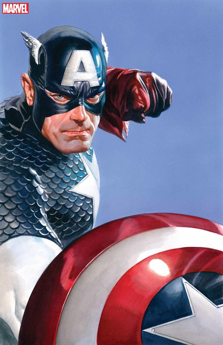 Captain America: Marvels Snapshot, copertina di Alex Ross