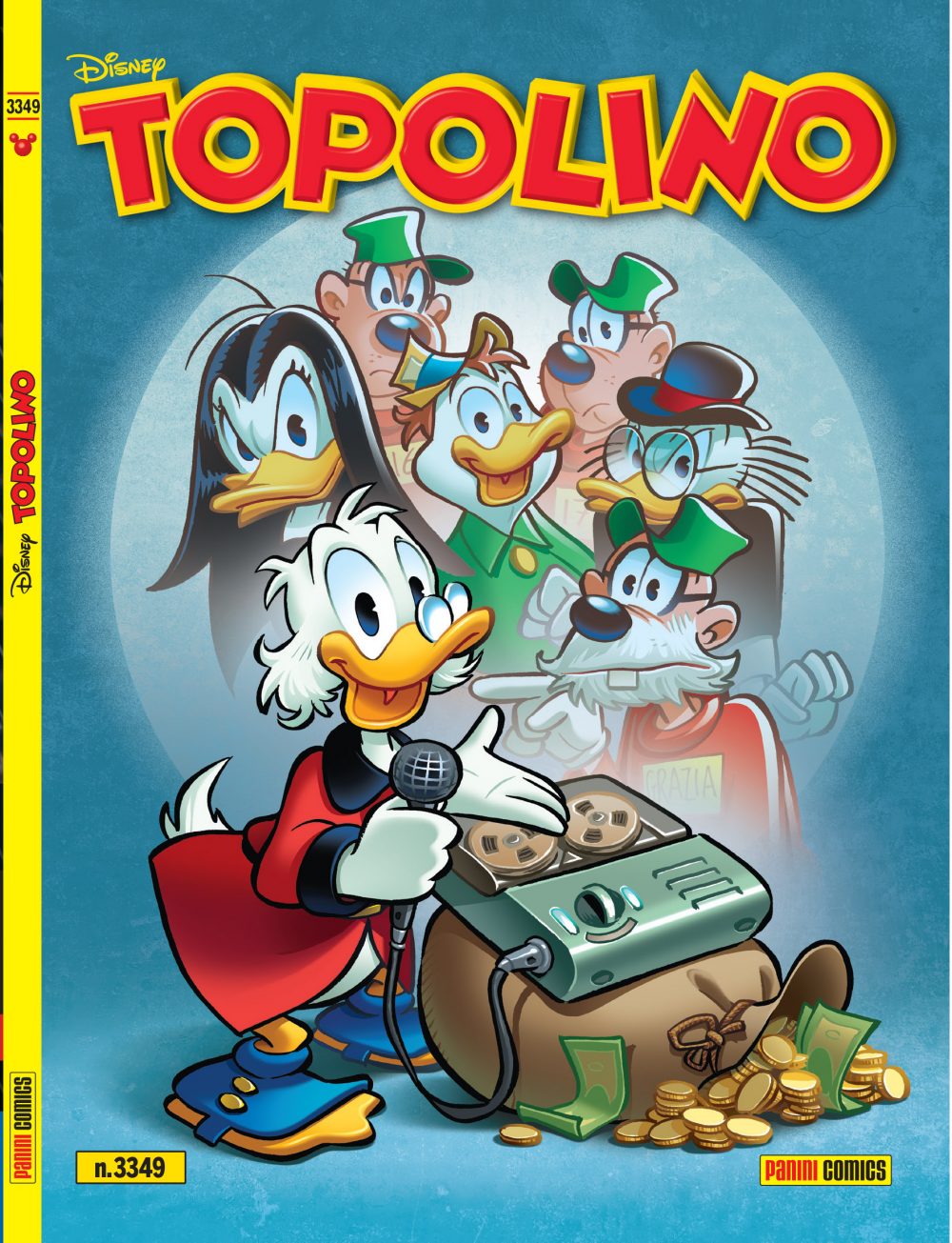 Topolino 3349, copertina di Andrea Freccero