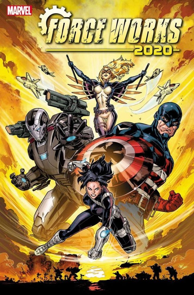 Force Works #1, copertina di Carlos Gomez