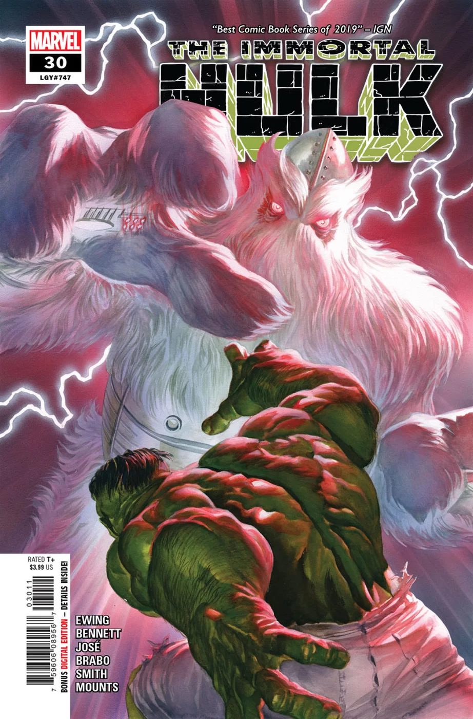 Hulk #30, copertina di Alex Ross