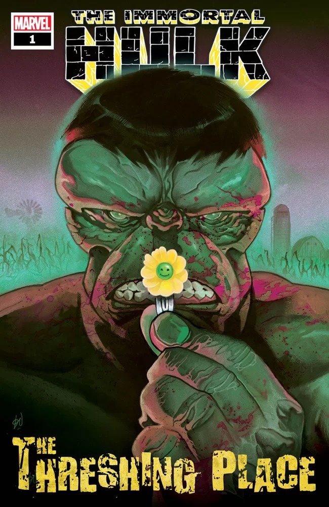 Immortal Hulk: The Threshing Place #1, copertina di Mike Del Mundo