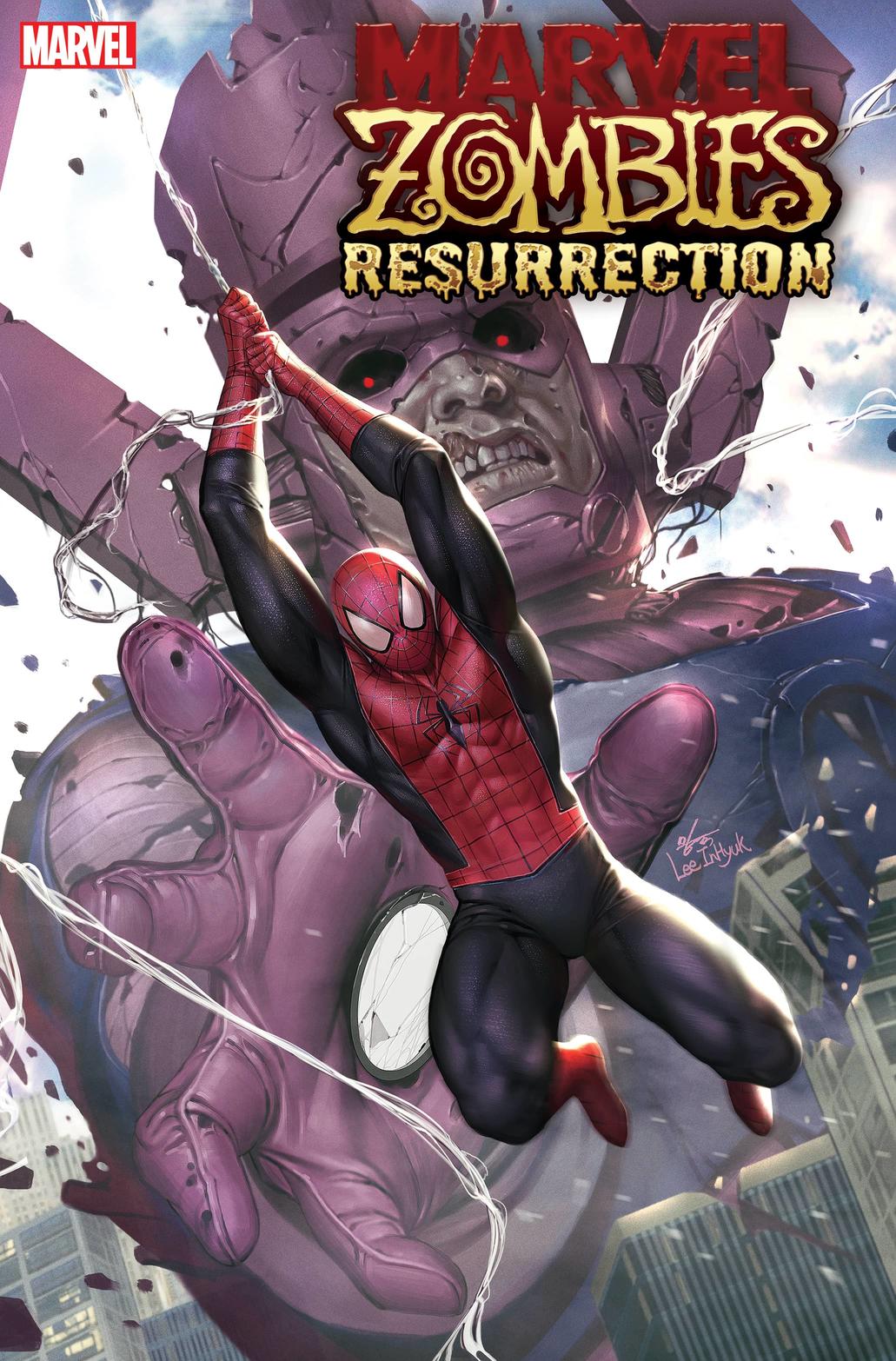 Marvel Zombies: Resurrection #1, copertina di In-Hyuk Lee