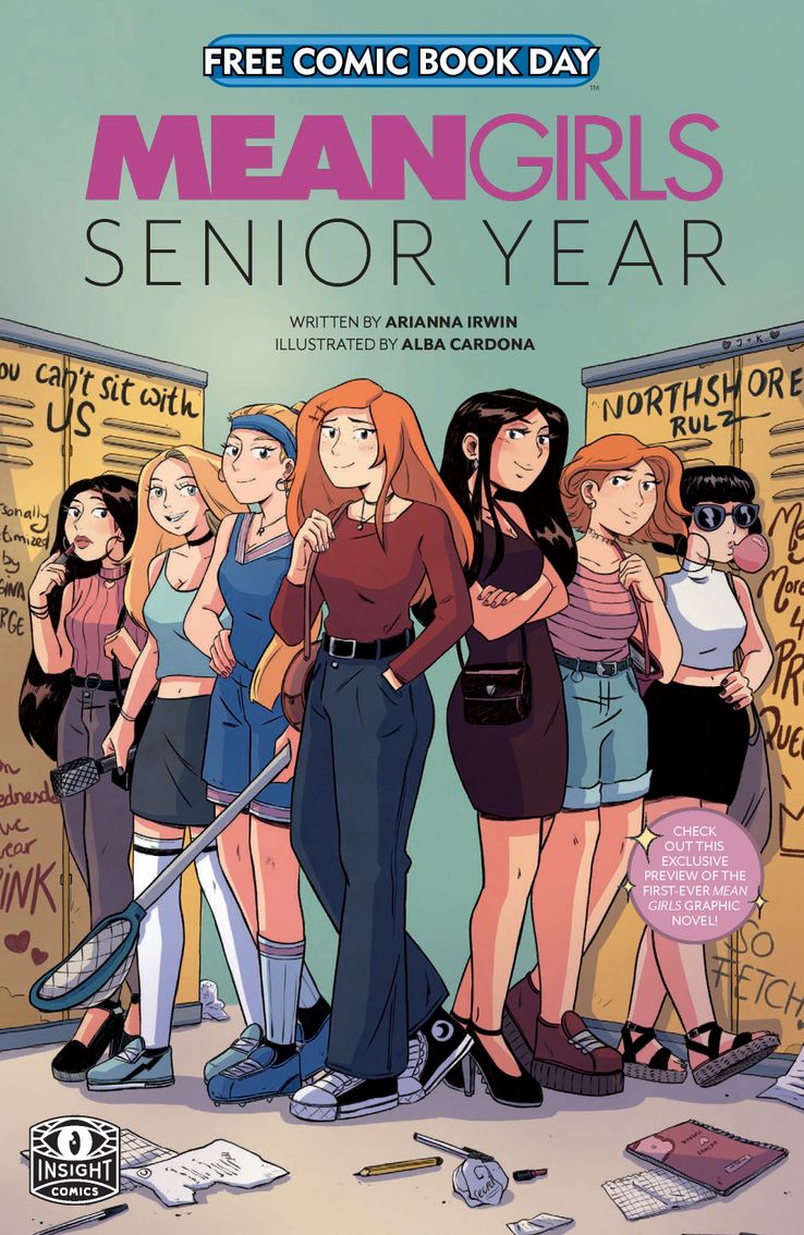 Mean Girls: Senior Year, copertina di Alba Cardona