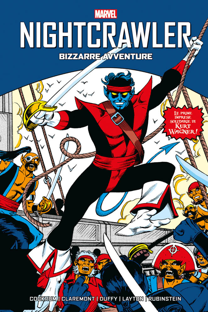 Marvel Geeks - Nightcrawler: Bizzarre avventure, copertina di Dave Cockrum