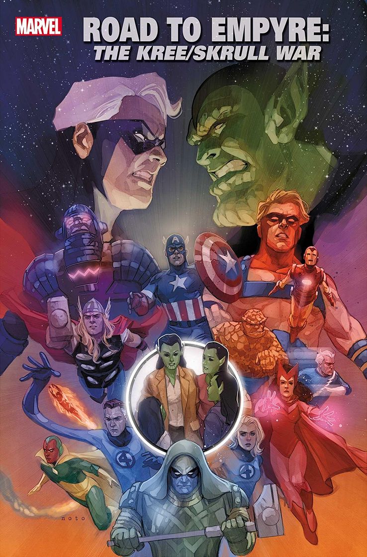 Road to Empyre: The Kree/Skrull War, copertina di Phil Noto