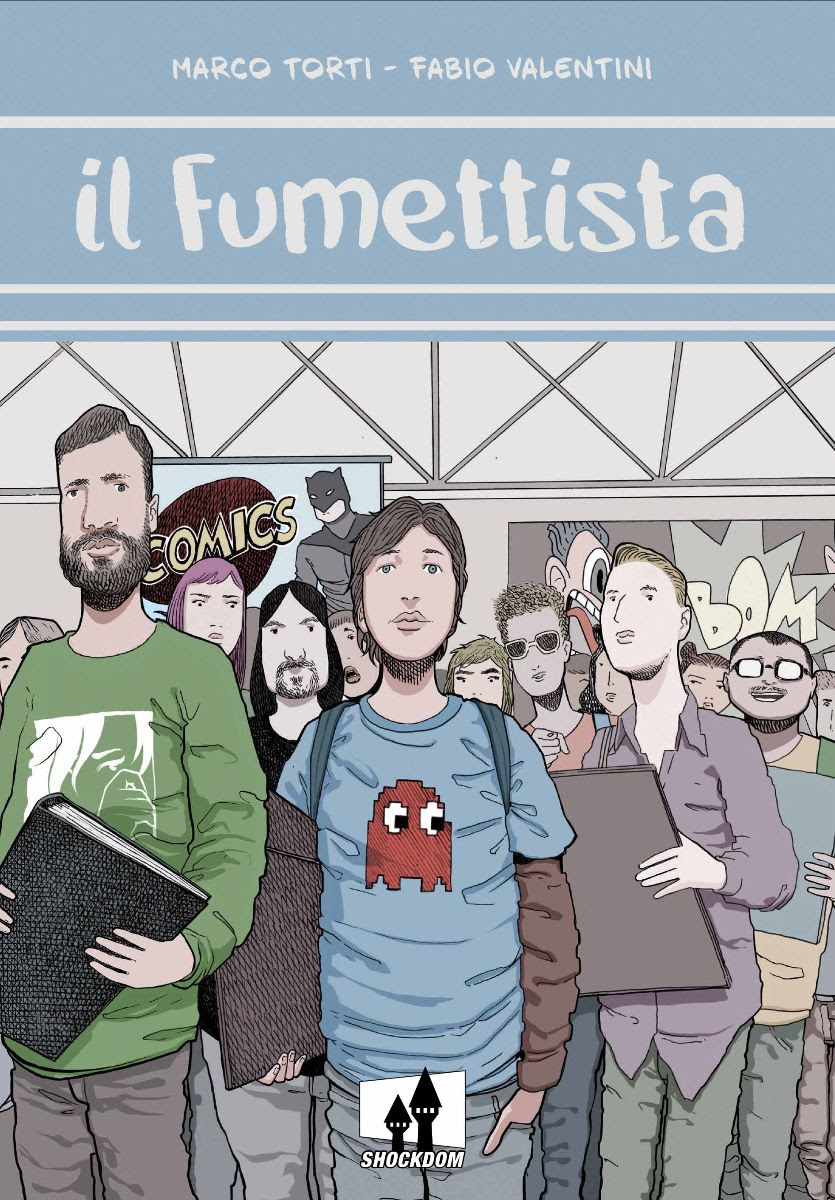 Il fumettista, copertina di Fabio Valentini