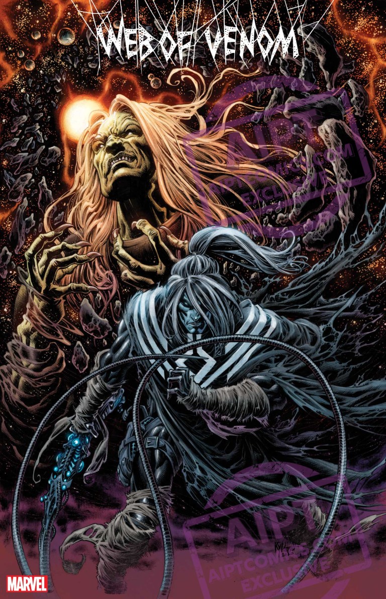 Web of Venom: Wraith, copertina di Kyle Hotz