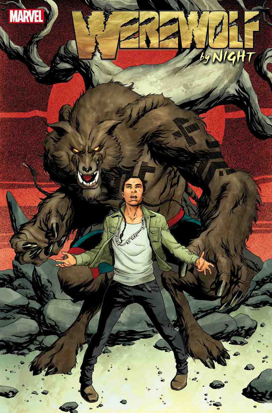 Werewolf by Night #1, copertina di Mike McKone