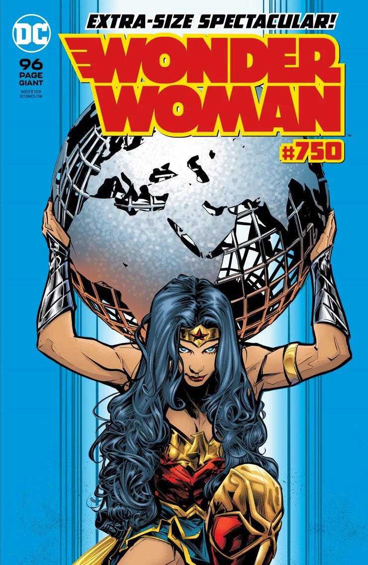 Wonder Woman #750, copertina di Joelle Jones