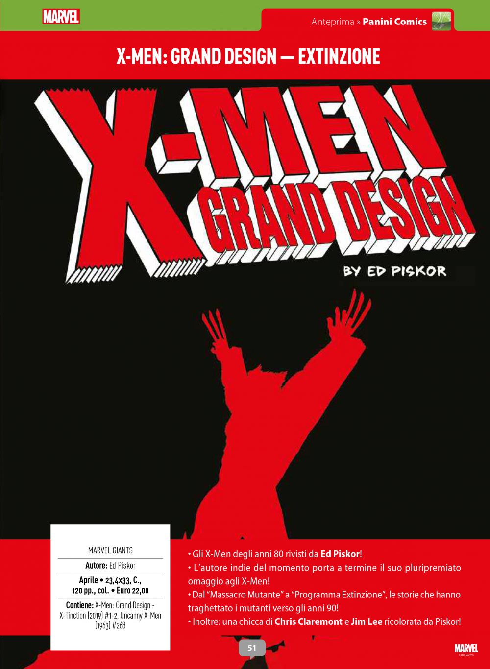 X-Men Grand Design su Anteprima