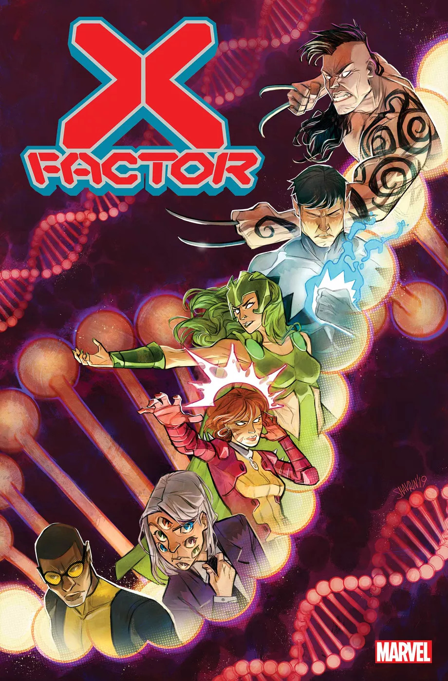 X-Factor #1, copertina di Ivan Shavrin