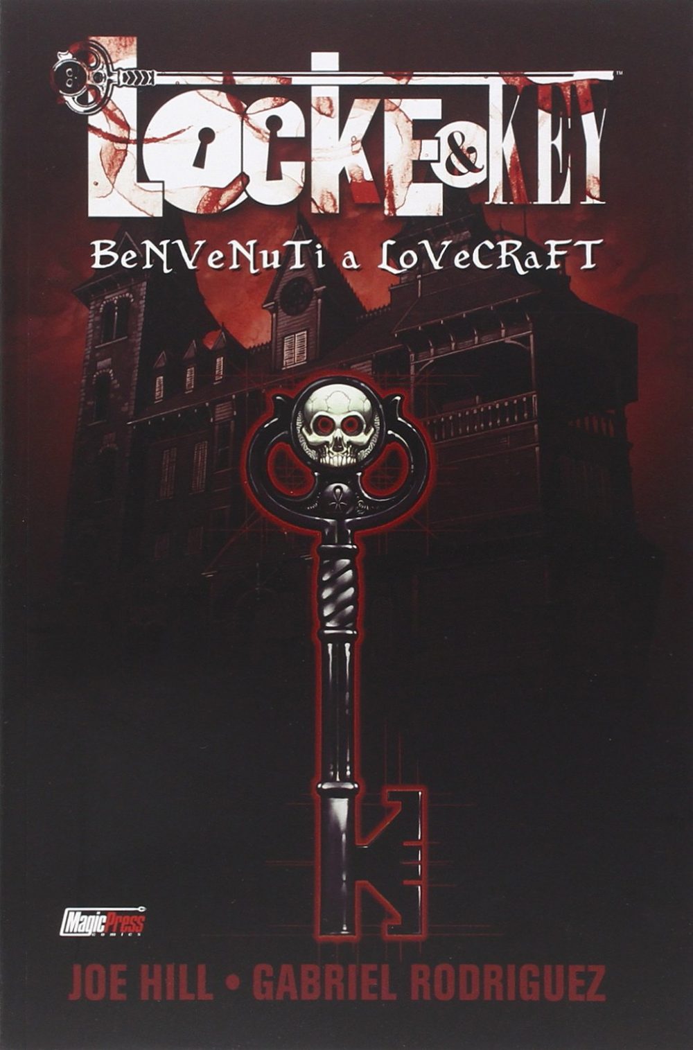 Locke & Key: Benvenuti a Lovecraft, copertina di Gabriel Rodriguez