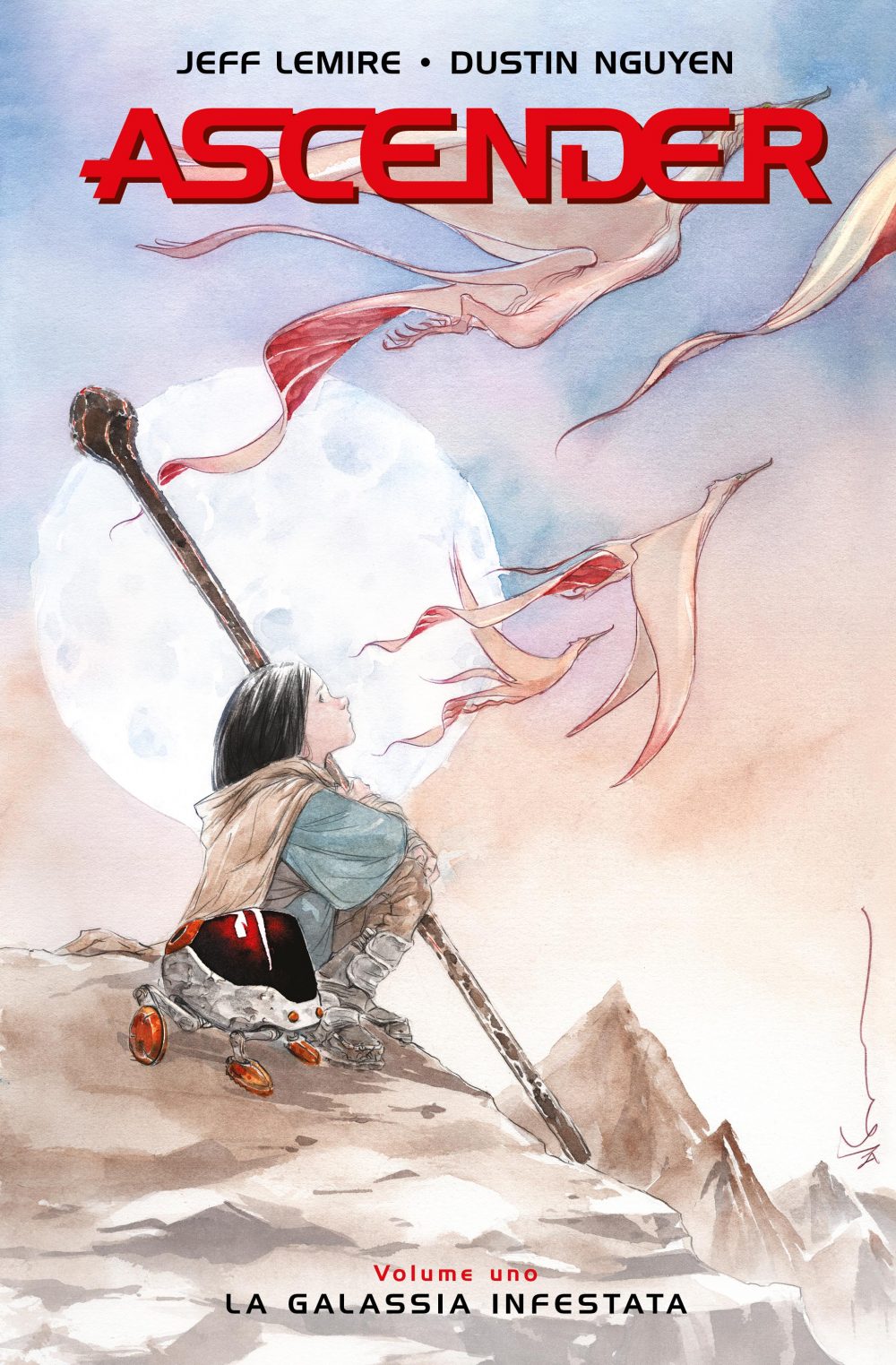 Ascender vol. 1: La galassia infestata, copertina di Dustin Nguyen