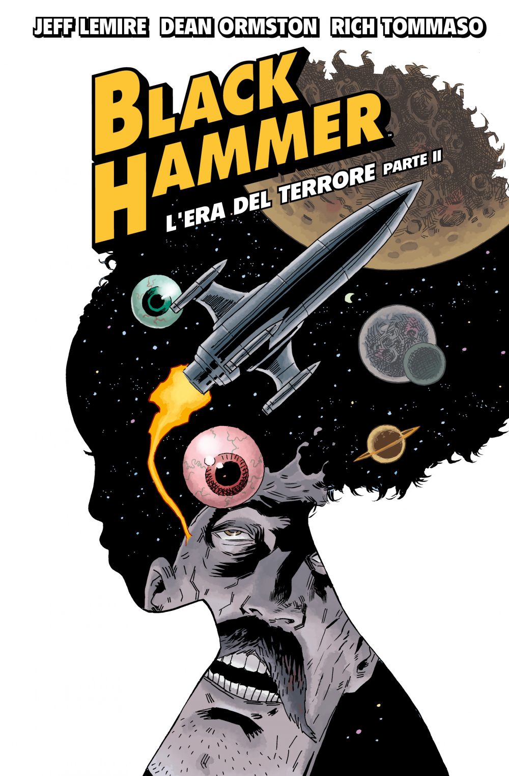 Black Hammer: L'era del terrore - parte 2, copertina di Dean Ormston