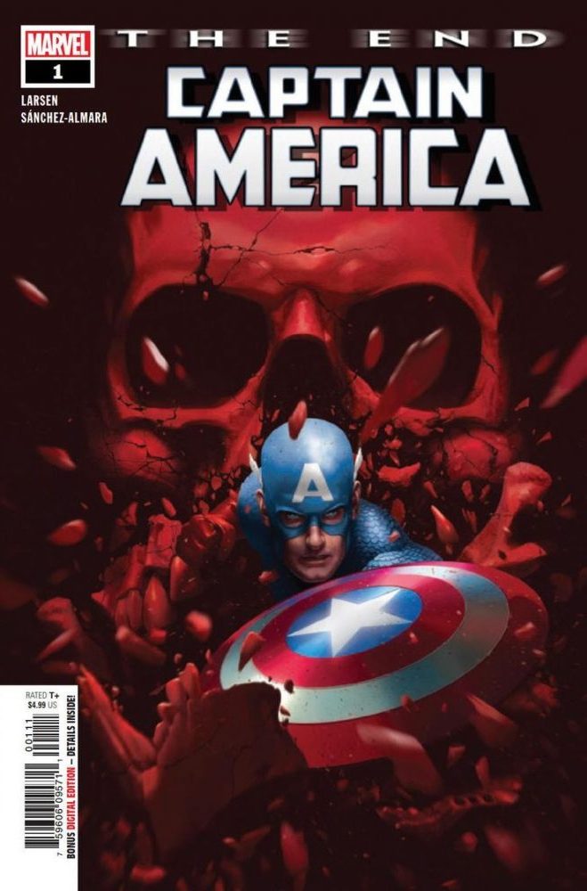 Captain America: The End #1, copertina di Rahzzah