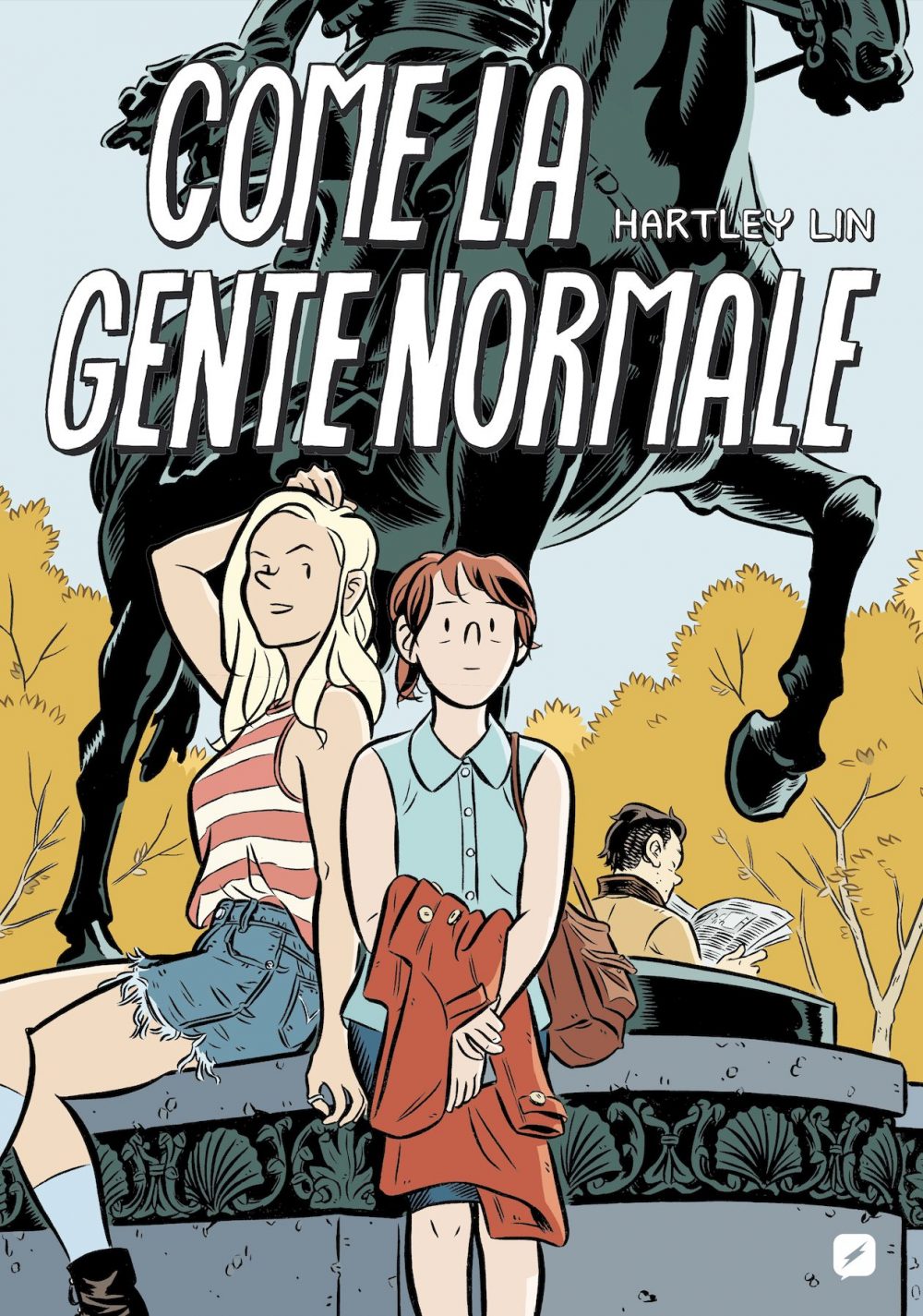 Come la gente normale, copertina di Hartley Lin