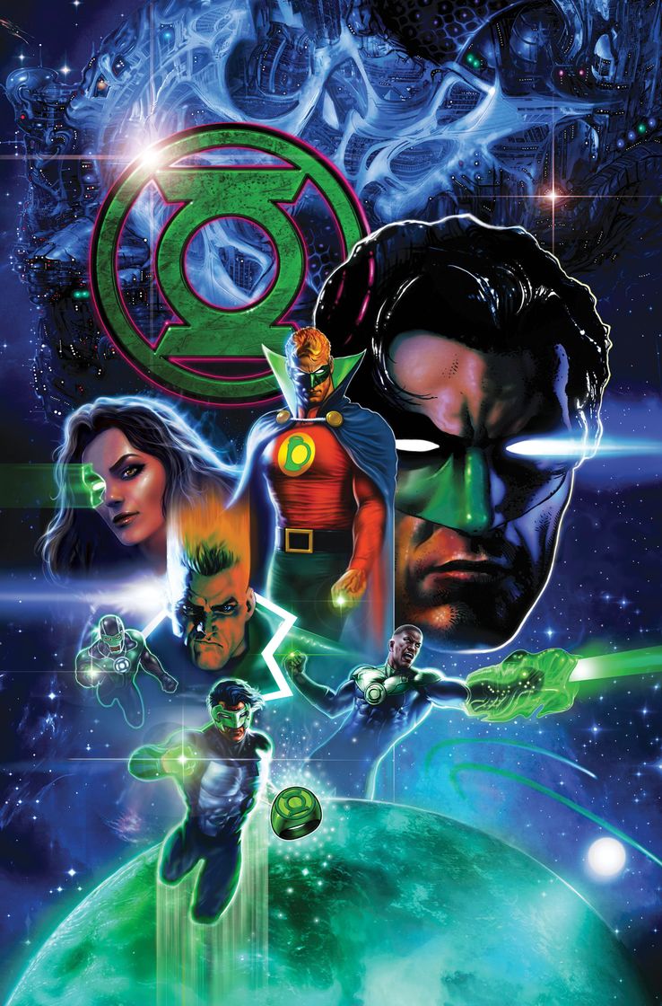 Green Lantern 80th Anniversary 100-Page Super Spectacular #1, copertina di Liam Sharp