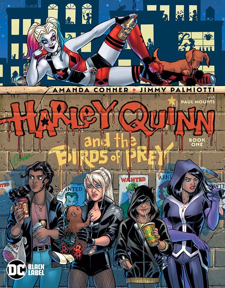 Harley Quinn and The Birds of Prey #1, copertina di Amanda Conner