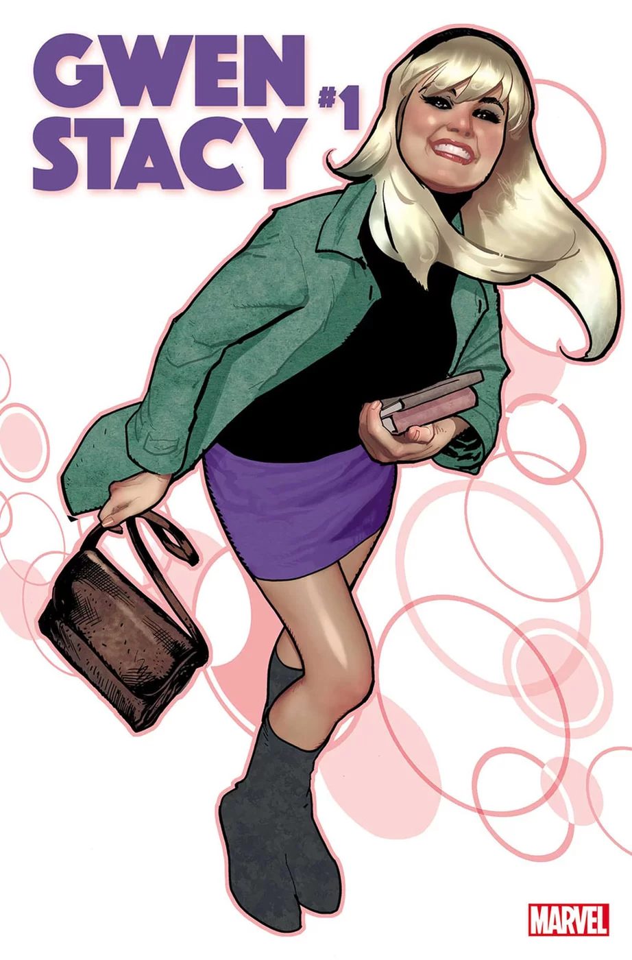 Gwen Stacy #1, variant cover di Adam Hughes