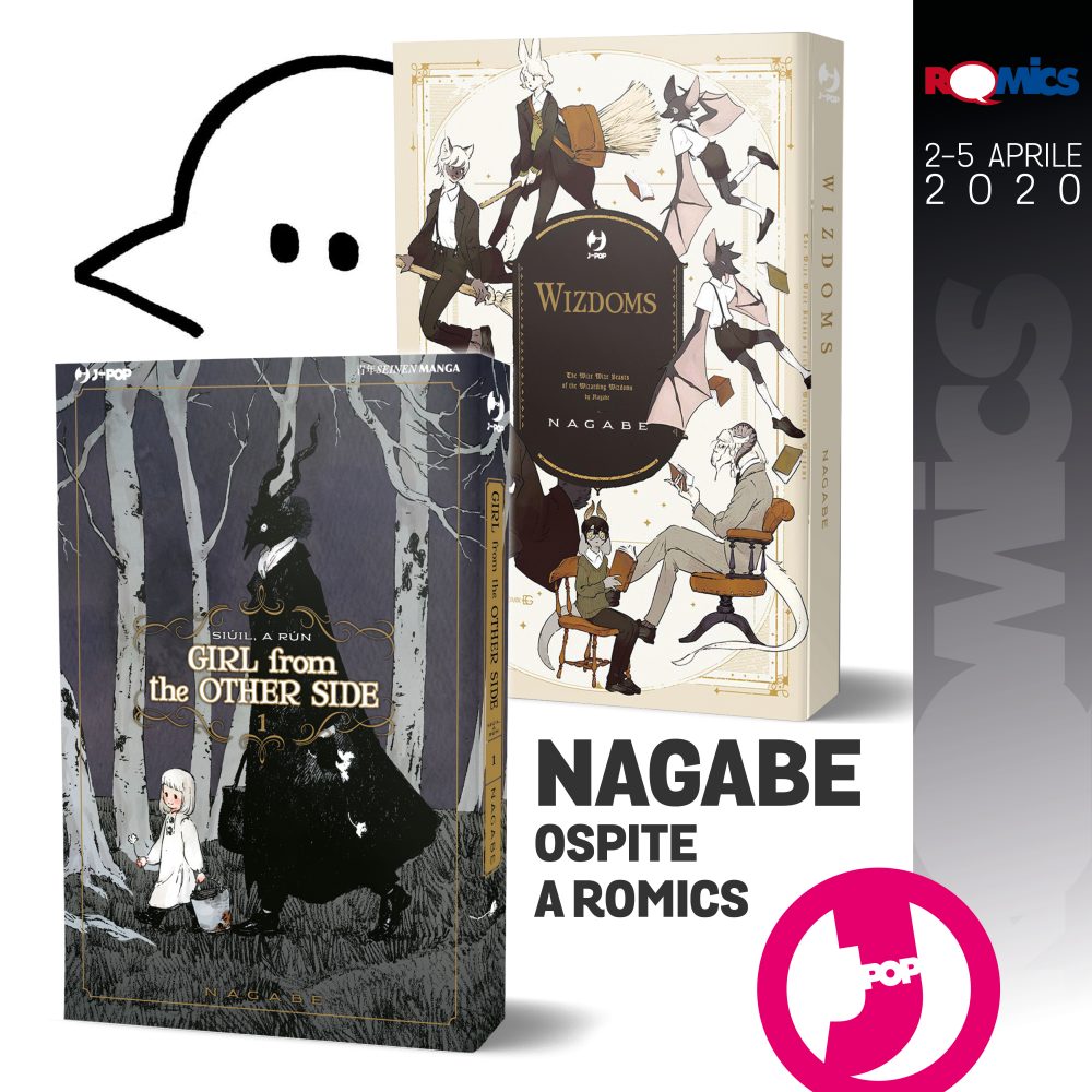 Nagabe a Romics 2020