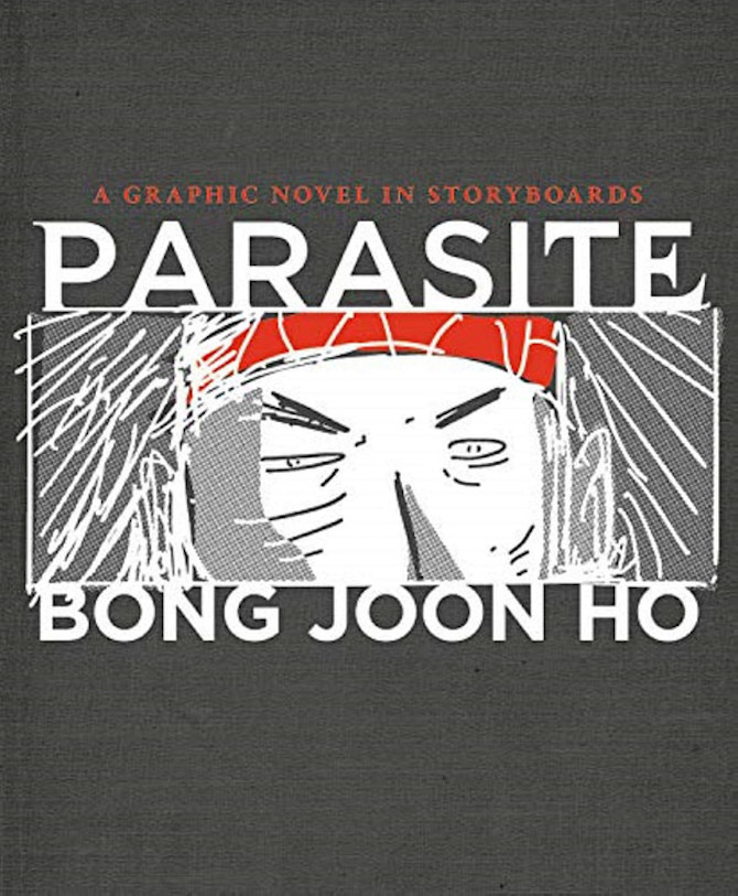 Parasite: A Graphic Novel in Storyboards, copertina di Bong Joon Ho