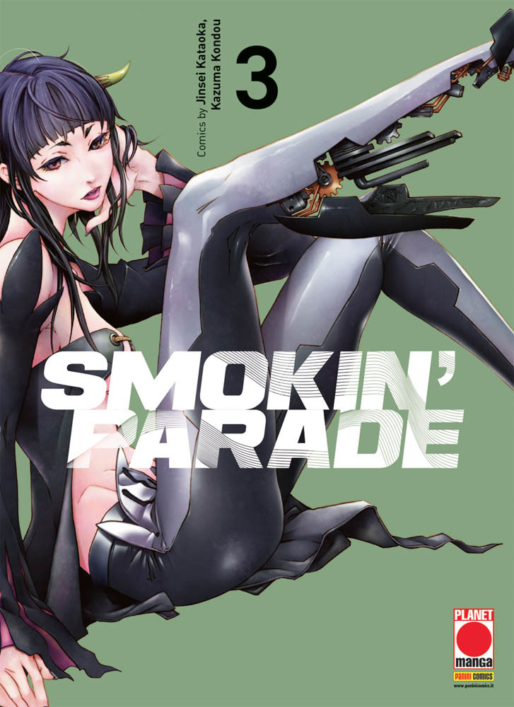 Smokin' Parade 3, copertina di Kazuma Kondo